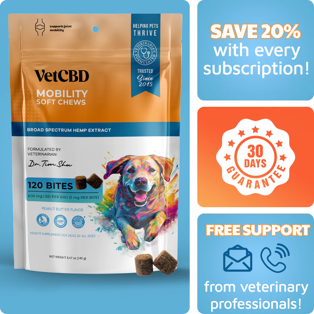 CBD Mobility Chews for Dogs - Image 14