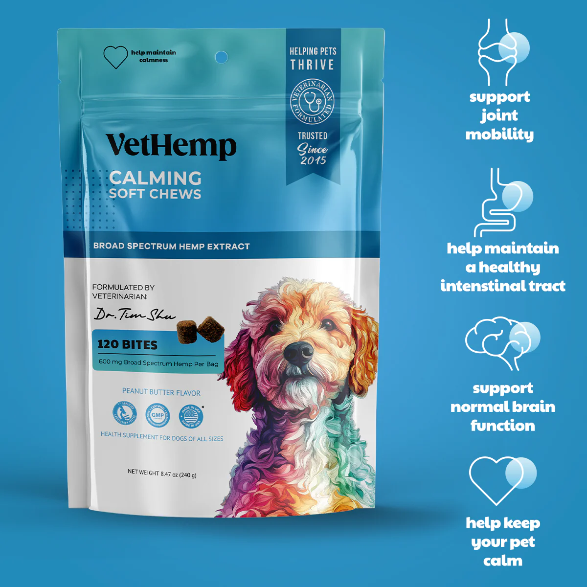 VetHemp Calming Chews for Dogs - Image 14