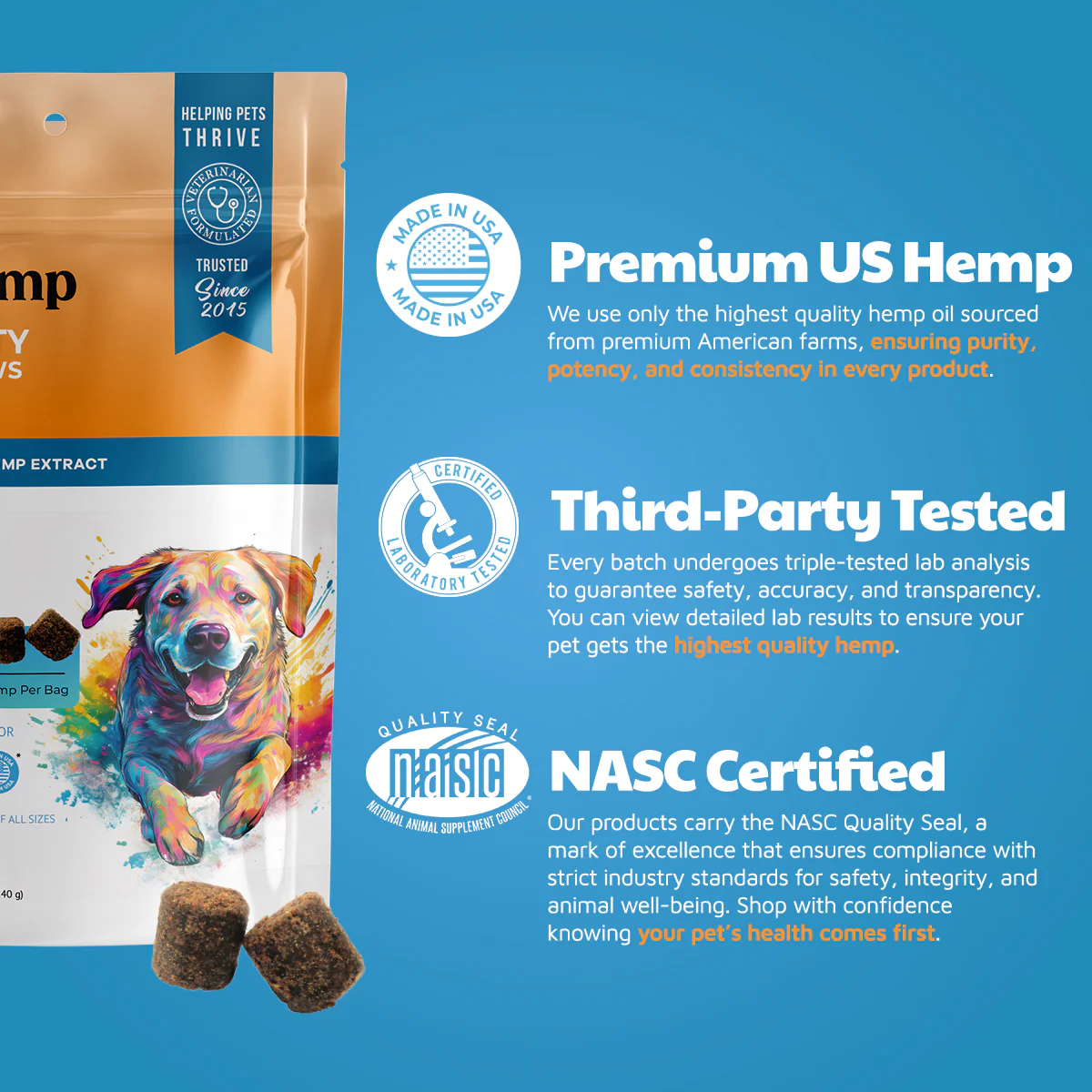 VetHemp Mobility Chews for Dogs - Image 15