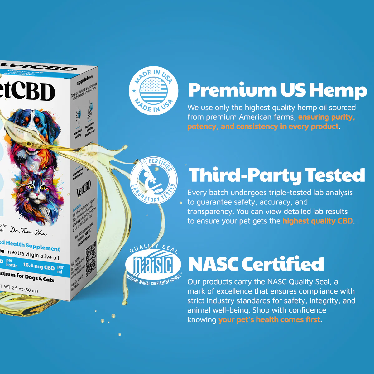 VetHemp Standard Formula Tinctures for Dogs & Cats - Image 18